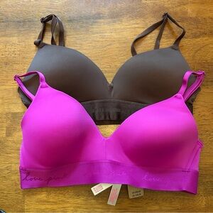 PINK by Victoria’s Secret Bra Duo| NWT | Wear Everywhere Wireless Lightly Lined